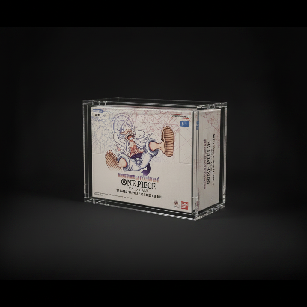 One Piece Booster Box Acrylic Case