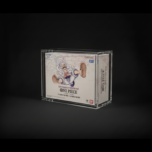 One Piece Booster Box Acrylic Case