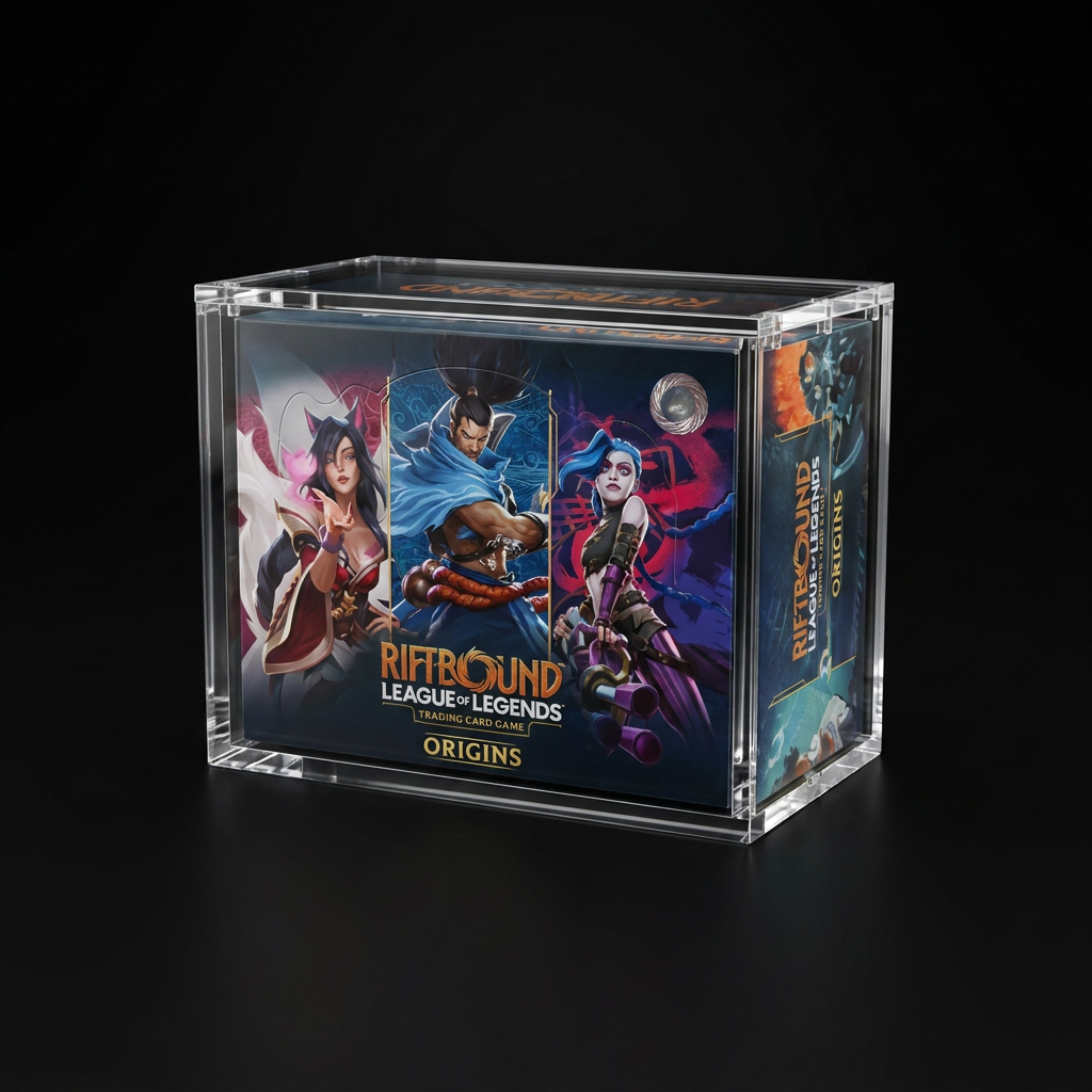 Riftbound Booster Box Acrylic Case