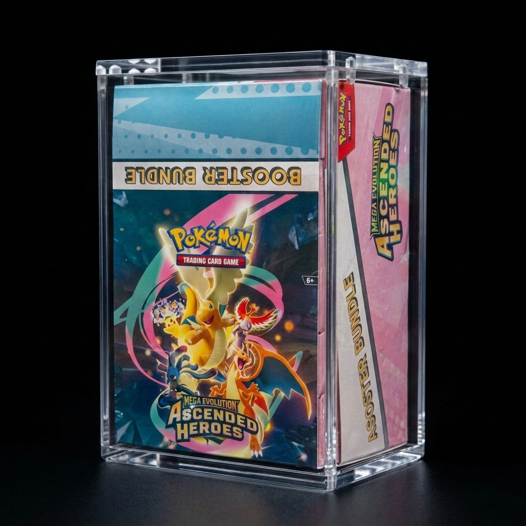 Booster Bundle Display (Perfect Order/ASCH) Acrylic Display Case